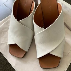 Zara leather sandals